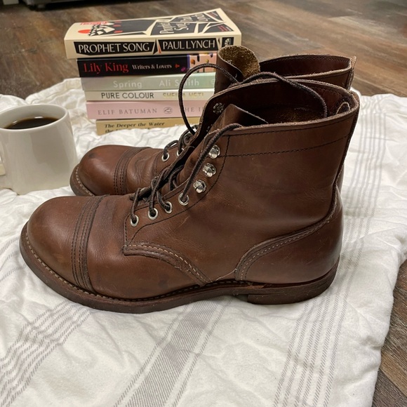 Red Wing Iron Rangers 8111 size 7 1/2 ee - Picture 2 of 7